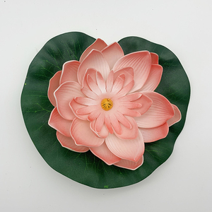 Decorazione piscina fiori galleggianti ninfea a oggetti di scena decorativi soggiorno EVA <span class=keywords><strong>fiore</strong></span> di loto - Product Image 1