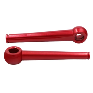 Poignée sphérique en aluminium anodisé rouge sur mesure pour tournage CNC, acier inoxydable, perçage, machine 3D, levier, tour, fraisage - Product Image 3