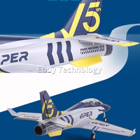 FMS 70mm Viper V2 Modèle Ventilateur Canalisé RC Avion Télécommande Avion Électrique Mousse Machine Aile Fixe EDF Jet Compétition DIY