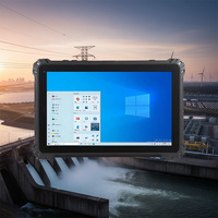 Tablet PC Industrial Resistente de 10.1 Pulgadas con NFC, 8GB/16GB Opcionales, Windows 10, SSD de 512GB/2TB para Programación