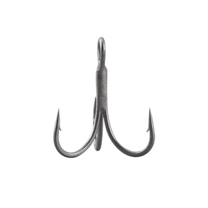 Fishing Treble Hooks Kit - 110 Pcs High Carbon Steel Sharp Hooks, Mixed Sizes 4,6,8,10,12,14