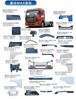 Pièces de rechange pour camions Sinotruk HOWO Nx Nj Max, pièces de carrosserie, pare-chocs, calandre pour Sinotruk