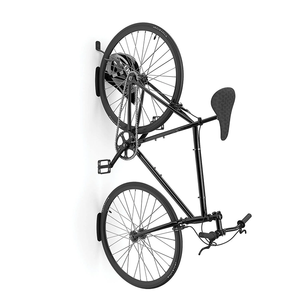Porte-vélos en métal pour garage simple Support mural pour vélo de montagne - Product Image 2