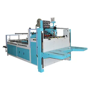 High Quality Semi Automatic Folder Gluer Machine For Corrugated Carton Box