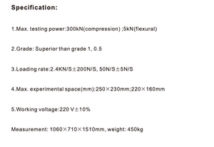 Đầy đủ tự động ba chức năng uốn và nén thử nghiệm máy địa kỹ thuật phòng thí nghiệm công cụ cho đất và xi măng kiểm tra sức mạnh - Product Image 2