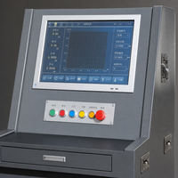 Machine d'essai universelle électro-hydraulique servo-contrôlée par micro-ordinateur pour métaux et plastiques