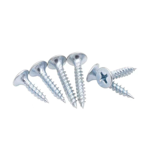Tornillos Autorroscantes de Acero Galvanizado con Cabeza Plana Phillips, Diseño de Clavo Común con Vástago Liso, para Muebles, Precio de Fábrica - Product Image 2