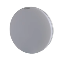 KOPNKMEN-Plafonnier LED de 42W, design moderne, système d'éclairage intelligent à détection de corps à commande vocale pour bureau à domicile, base en plastique