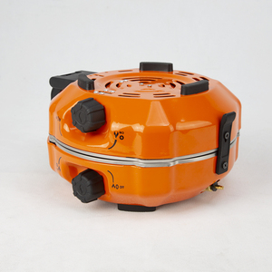 Réchaud à gaz manuel pliable léger en acier à 2 brûleurs, simple, coupe-vent, portable, pour le camping en plein air, compatible avec les bouteilles de <span class=keywords><strong>propane</strong></span> - Product Image 3