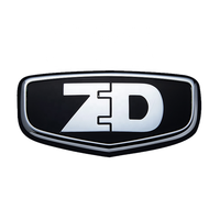 Badge de style classique en chrome 3D en gros, logo de luxe, imperméable, auto-adhésif, couleur personnalisée, pour voiture, bagages, capot avant, ABS personnalisé