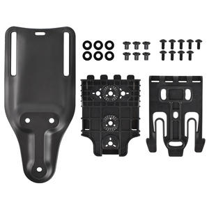 क्यूल्स त्वरित लॉकिंग सिस्टम यूल मध्य-छुटकारा कमर पैडल होल्स्टर बेल्ट लूप नायलॉन फोर्क रिसीवर प्लेट 6x मोले हल्के शिकार - Product Image 5