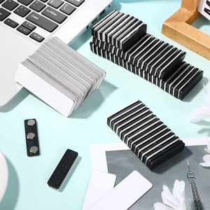 100 Packs Magnetic Name Tags With Blank Name Tag Labels - Product Image 4
