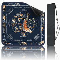 Tapis de Mahjong Portable de Luxe Moderne Gedgan, en Diatomite Antidérapant, Réduction du Bruit, Écologique, Durable, Résistant à l'Eau, Table de Poker