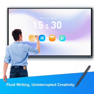 <span class=keywords><strong>Pizarra</strong></span> Interactiva Inteligente 4K IFPD de 65 y 75 Pulgadas para Escuelas, Pantalla Táctil de 40 Puntos, Paneles Planos Interactivos, <span class=keywords><strong>Pizarra</strong></span> Digital - Product Image 3