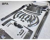 Kit carrosserie en fibre de carbone sèche style BFA pour le nouveau Range Rover Sport : lèvre avant, diffuseur arrière, pièces de modification du capot moteur