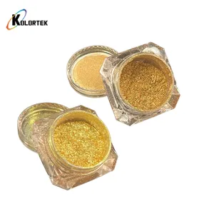 Kolortek Royal Gold Mica Pearlescent Powder Cosmetic Gold Mica Powder For Epoxy Resin/Candle/Soap/Lip Gloss/Slime/Bath Bombs