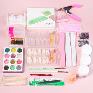 Penjualan Laris Set Manikur Kit Dekorasi Serbuk Glitter Nail Art Kit Kuku Glitter - Product Image 5