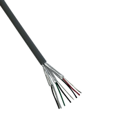 Cable de Control de Seguridad 22AWG 6 TC con 3 Pares de Conductores, Cubierta de PVC/LSZH, Blindaje de Aluminio y Poliéster, Cable Electrónico 8777