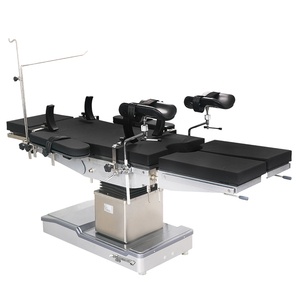 Mesa <span class=keywords><strong>de</strong></span> Operaciones Eléctrica 660-910mm 200kg Trendelenburg 20 Reverse 20 con Riel Deslizante <span class=keywords><strong>de</strong></span> 300mm y Puente Renal <span class=keywords><strong>de</strong></span> 120mm para Urología - Product Image 2