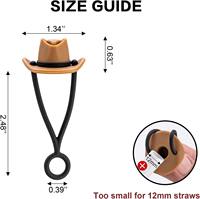 Yongli Stanley Straw Cover 4 Pcs Silicone Toppers 10mm Cap for 30&40 oz Stanley Cup Accessories