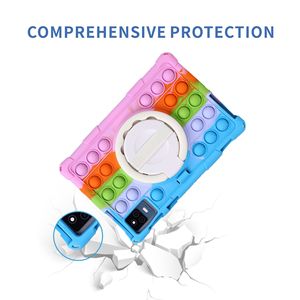 Tablet <strong>Computer</strong> 10/10.1 Inch Silicone Protective Cover AI Rotating <strong>Bracket</strong> Anti-Fall Shell Private Mold 26x18cm China Origin - Product Image 4