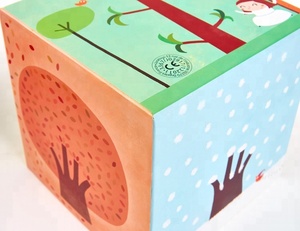 Diferente tamaño anidados Torre Caja de regalo de los niños conjunto de impresión - Product Image 1