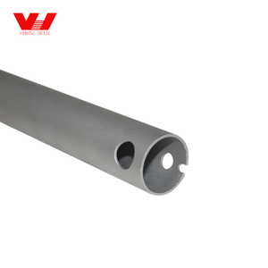 <span class=keywords><strong>Tube</strong></span> en alliage d'aluminium 6063 T5 anodisé, percé sur mesure par CNC, avec services de pliage/soudage/découpe, petit diamètre, forme ronde - Product Image 4