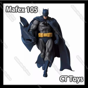 New CT Bat-mans Hush Action Figure Model Statue Mafex 105 PVC Toy Black and <strong>Blue</strong> Version Anime Color Box 1:8 Scale Gift - Product Image 6