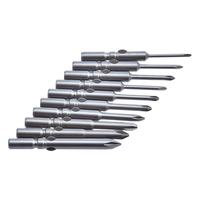 Embouts de tournevis cruciformes Ph0 Ph1 Ph2 60mm de longueur Embouts de tournevis cruciformes électriques 6mm