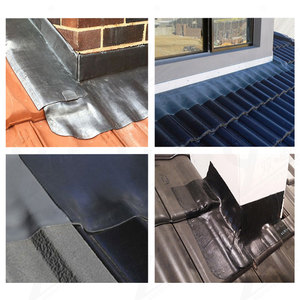 Ruban d'étanchéité flexible de qualité supérieure, ruban adhésif flexible avec doublure en maille d'aluminium pour l'étanchéité autour des cheminées - Product Image 5