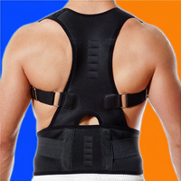 Ceinture de soutien dorsal unisexe réglable en néoprène, correcteur postural abdominal et d'épaule pour adulte, respirante, pour usage sportif – Meilleure vente