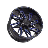 Rines de Aluminio de 20x10 Pulgadas para Camioneta, PCD114.3/139.7mm, ET-19mm, 10/12 Orificios, Certificación DOT, Repuesto para Camioneta/SUV