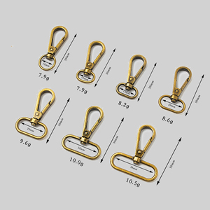 DWdp 12-38mm bạc carbines xoay tôm hùm Clasp Snap móc móc chì<span class=keywords><strong>a</strong></span> khó<span class=keywords><strong>a</strong></span> vòng phần cứng hợp kim túi khó<span class=keywords><strong>a</strong></span> túi xách túi phụ kiện - Product Image 6