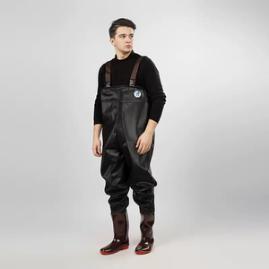 Vente directe usine : Waders de pêche imperméables à hauteur de taille, avec bottes intégrées, pour l'Europe - Product Image 5