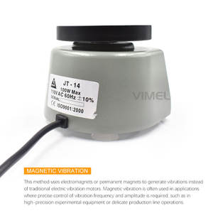 Vibratore per gesso dentale 4 ''piccolo gesso agitatore a intensità variabile tavolo vibrante per apparecchiature di laboratorio dentale per prodotto dentale Gypsm - Product Image 3