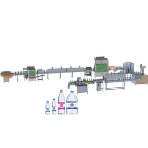 Chine Fournisseur Nouveau Produit 6000Bph Bouteille D'eau Remplissage Machine à Emballer