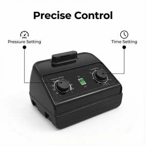 Mesin Drainase Limfatik untuk Kaki yang Siap Diekspor |   Sertifikasi Ganda |   Terapi Pijat Kompresi Udara 360 Derajat yang Didukung OEM - Product Image 4