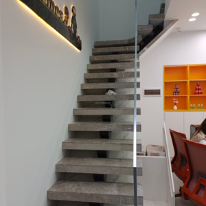 Cung Cấp Trực Tiếp Duy Nhất Cáp Thép Lan can Chuỗi Nổi Cầu Thang Gỗ Bền Thủy Tinh Xoắn Ốc Trong Nhà Ngoài Trời Sử Dụng Biệt Thự Hiện Đại - Product Image 2