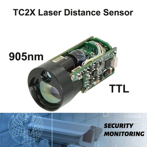 2000m longue portée capteur de Distance Laser Ethernet Laser télémètre Module 1 Hz TTL cylindre Laser télémètre capteur pour la Vision nocturne - Product Image 5