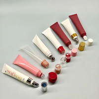 Nouveauté 2026 – Tube de brillant à lèvres médical 15g avec couvercle transparent – Contenant personnalisé ABL – Tube de pommade réparatrice pour les lèvres à presser
