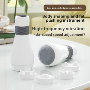 Masajeador Anticelulítico Portátil para Cuerpo, Espalda, Cuello, Abdomen y Caderas, con Control de Tiempo, 4 Cabezales Intercambiables, 6 Velocidades - Product Image 2