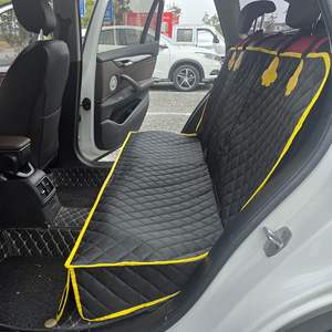 Housses de siège de voiture imperméables en polyester et Oxford pour <span class=keywords><strong>chien</strong></span> pour banquette arrière protecteur de housse de siège pour animaux de compagnie pour siège arrière - Product Image 5