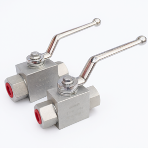 Válvula de Bola Roscada de Acero Inoxidable de 1/4 de Pulgada, Industrial, Hidráulica, de Alta Presión - Product Image 1