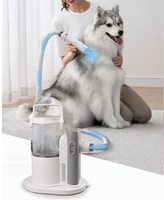 Aspirateur pour animaux de compagnie 5 en 1 à forte aspiration, kit de nettoyage pour animaux de compagnie à faible bruit pour l'élimination quotidienne des poils d'animaux