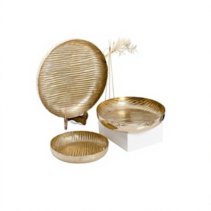 Ensemble de 3 bols à nourriture en aluminium, design moderne, différentes tailles, pour collations et desserts, best-seller - Product Image 5