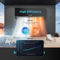 Climatisation sans conduit Bestcold 12000 BTU 220V, mini-split anti-corrosion avec contrôle intelligent Wifi, système de climatisation