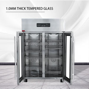 Armoire de désinfection de cuisine professionnelle de haute qualité 800L avec doubles portes grand stockage moteur commercial de base état neuf - Product Image 2