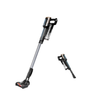 Aspirateur sans fil cyclonique portatif, puissant, avec écran LED, batterie amovible, pour sols durs, tapis et poils d'animaux