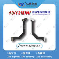 Boîtier de réparation de données Face ID AY, détection de batterie, réparation de couleur, programmeur multifonction de restauration pour les séries 13-15, conception à clapet
