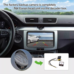 Kit décodeur de caméra de recul A501 pour Volkswagen pour <span class=keywords><strong>VW</strong></span> pour autoradio Eonon - Product Image 3